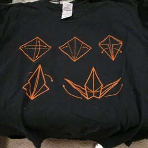 Black t-shirt how to build